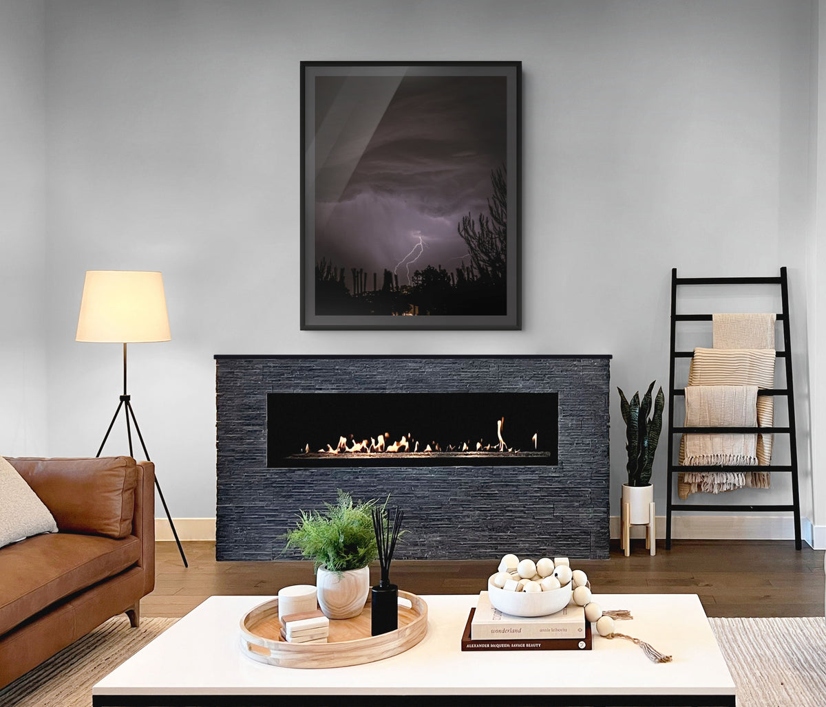 Cielo y Paisaje - Lienzo premium 430g (calidad de galeria)