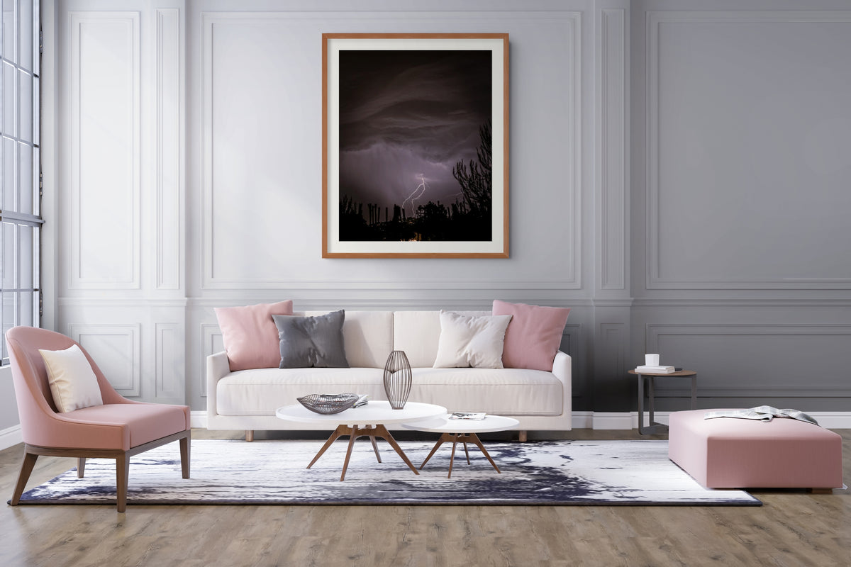 Cielo y Paisaje - Lienzo premium 430g (calidad de galeria)