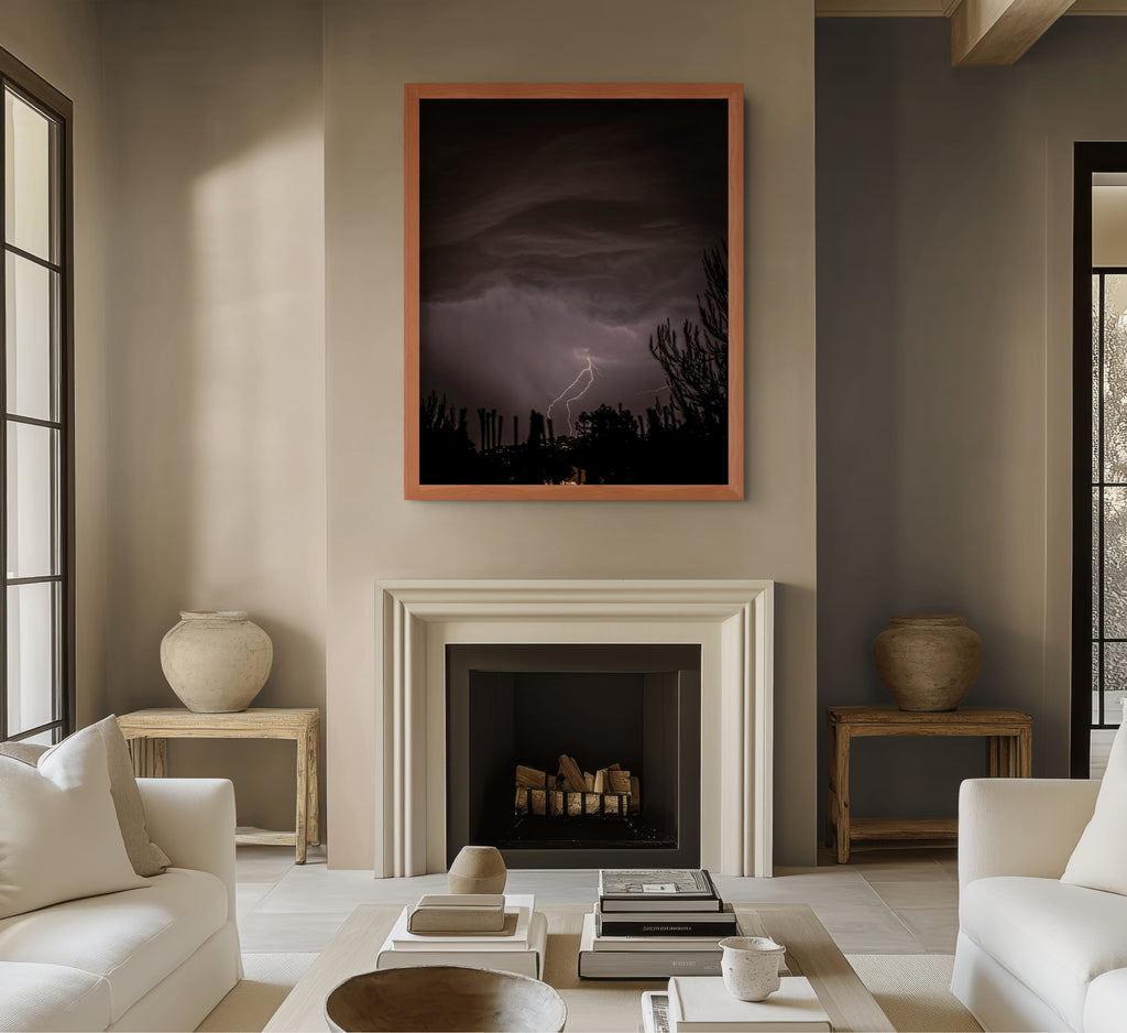 Cielo y Paisaje - Lienzo premium 430g (calidad de galeria)