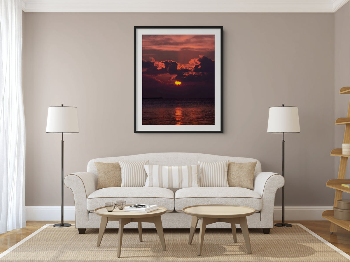 Cielo y Paisaje - Lienzo premium 430g (calidad de galeria)