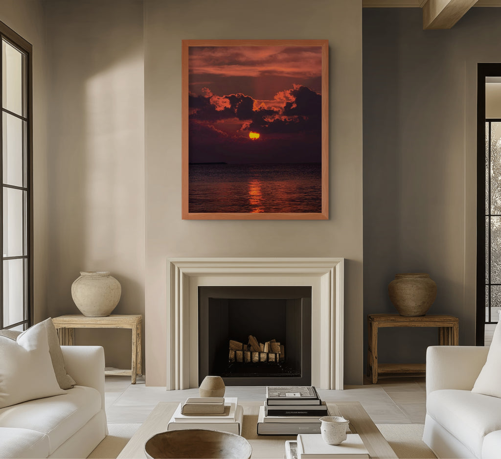 Cielo y Paisaje - Lienzo premium 430g (calidad de galeria)