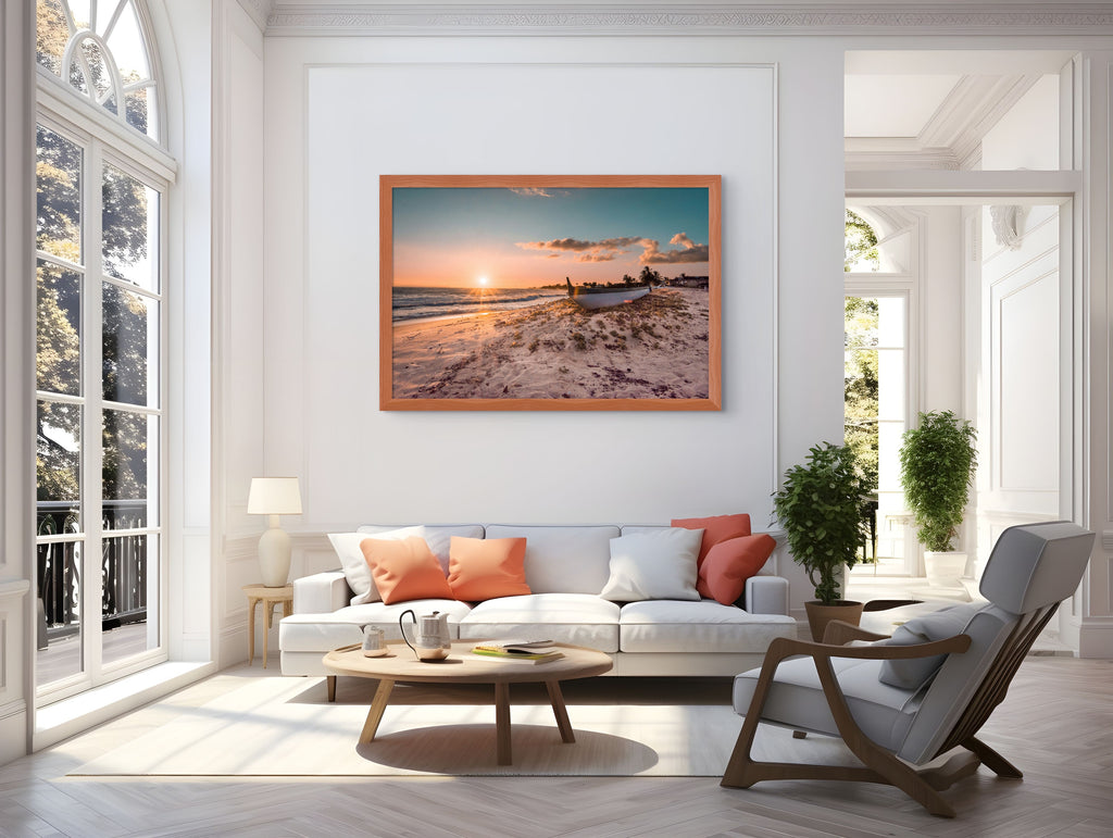 Cielo y Paisaje - Lienzo premium 430g (calidad de galeria)