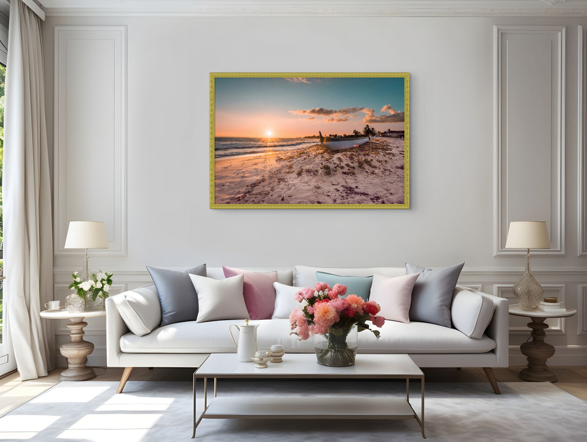 Cielo y Paisaje - Lienzo premium 430g (calidad de galeria)