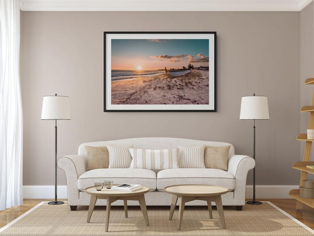 Cielo y Paisaje - Lienzo premium 430g (calidad de galeria)