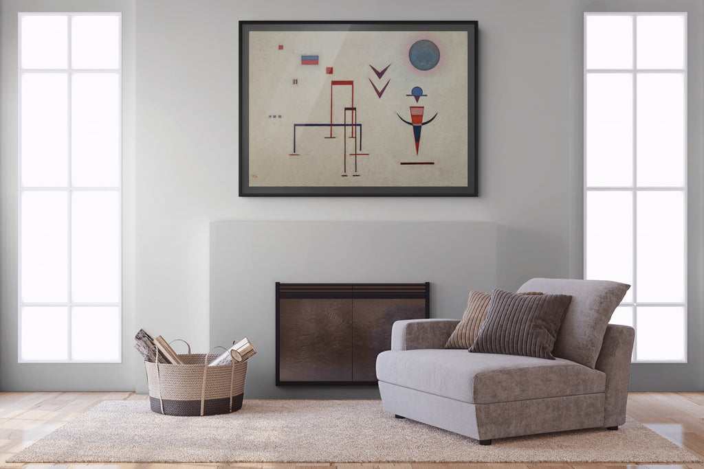 Couple on Horseback - Wassily Kandinsky - Premium 430g canvas (gallery quality)