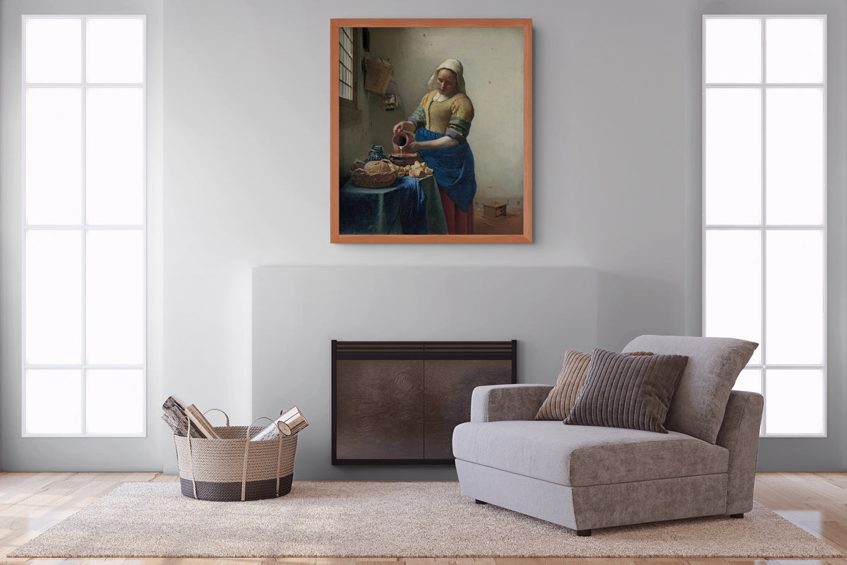 The Milkmaid - Johannes Vermeer - Premium canvas 430g (gallery quality)