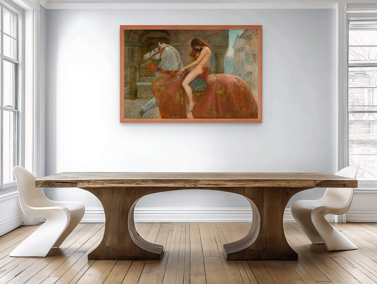 Lady Godiva - John Collier - Premium canvas 430g (gallery quality)