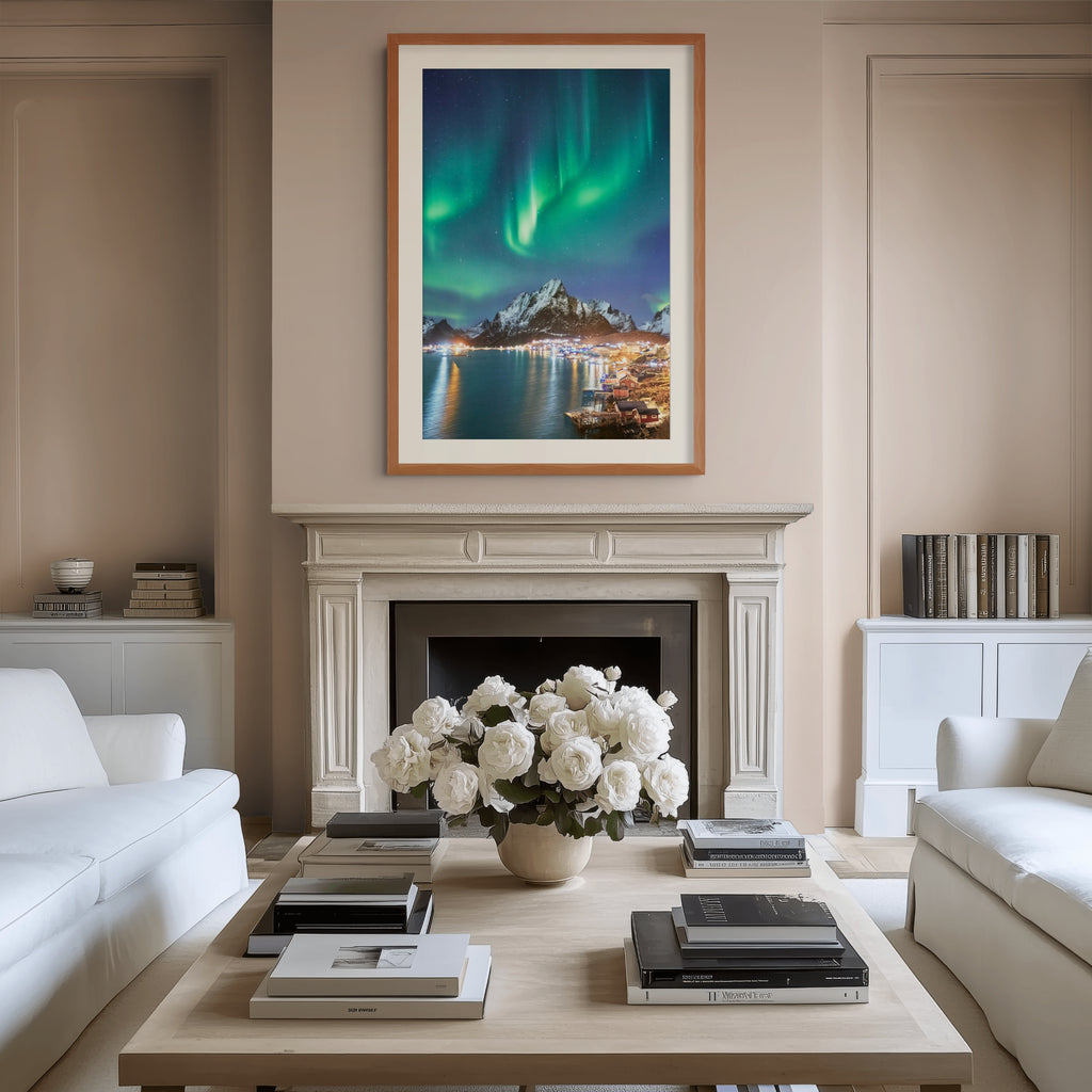 Cielo y Paisaje - Lienzo premium 430g (calidad de galeria)