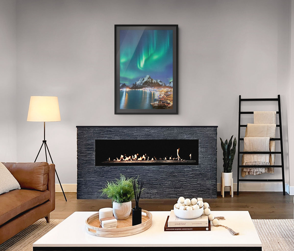 Cielo y Paisaje - Lienzo premium 430g (calidad de galeria)