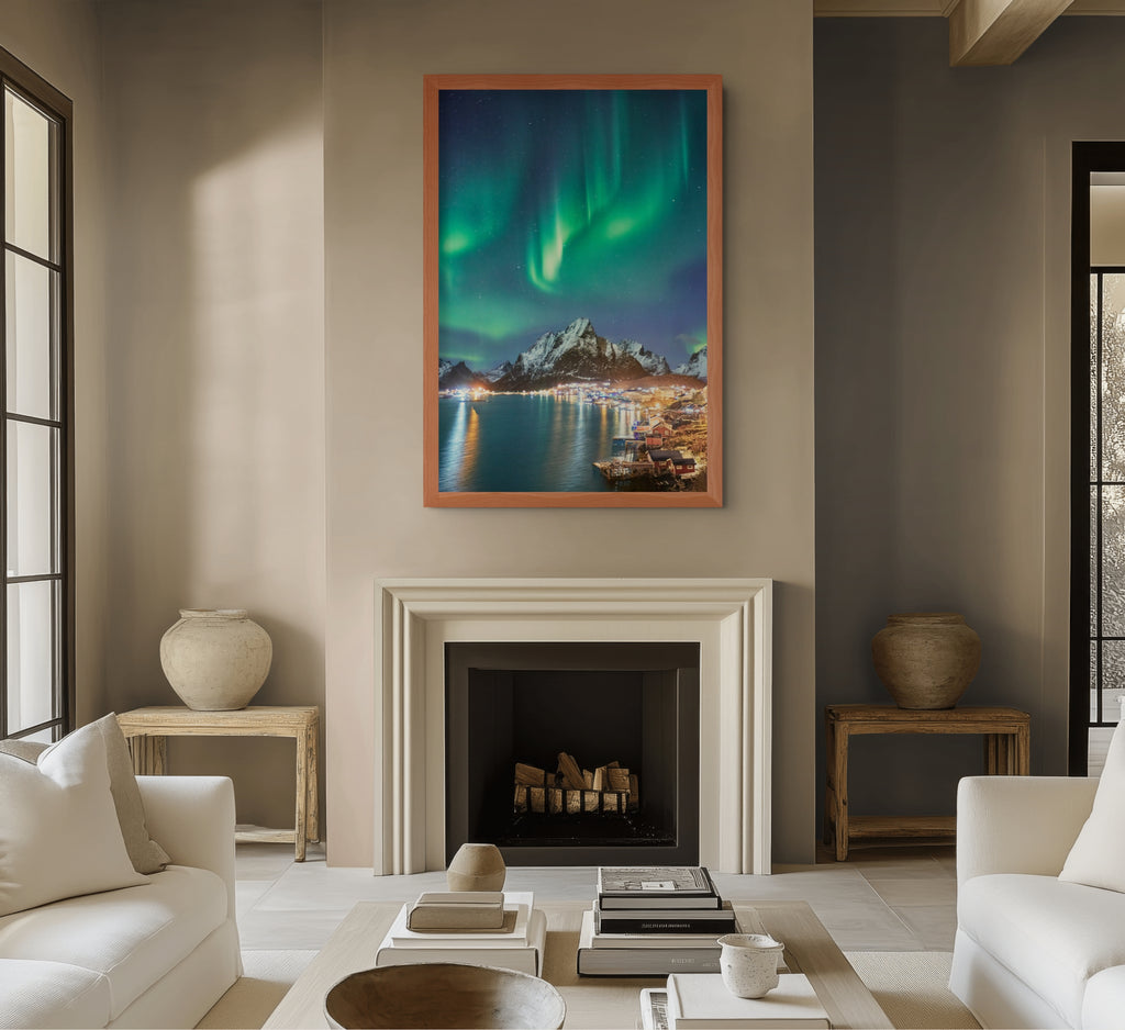 Cielo y Paisaje - Lienzo premium 430g (calidad de galeria)