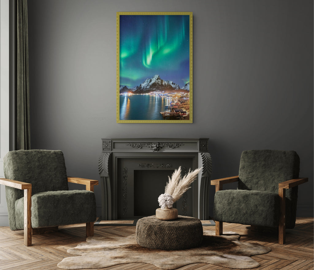 Cielo y Paisaje - Lienzo premium 430g (calidad de galeria)