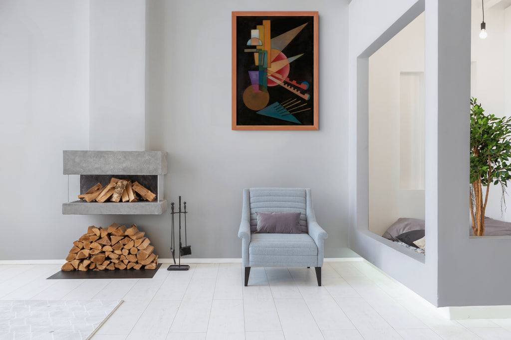 Couple à cheval - Vassily Kandinsky - Toile premium 430g (qualité galerie)