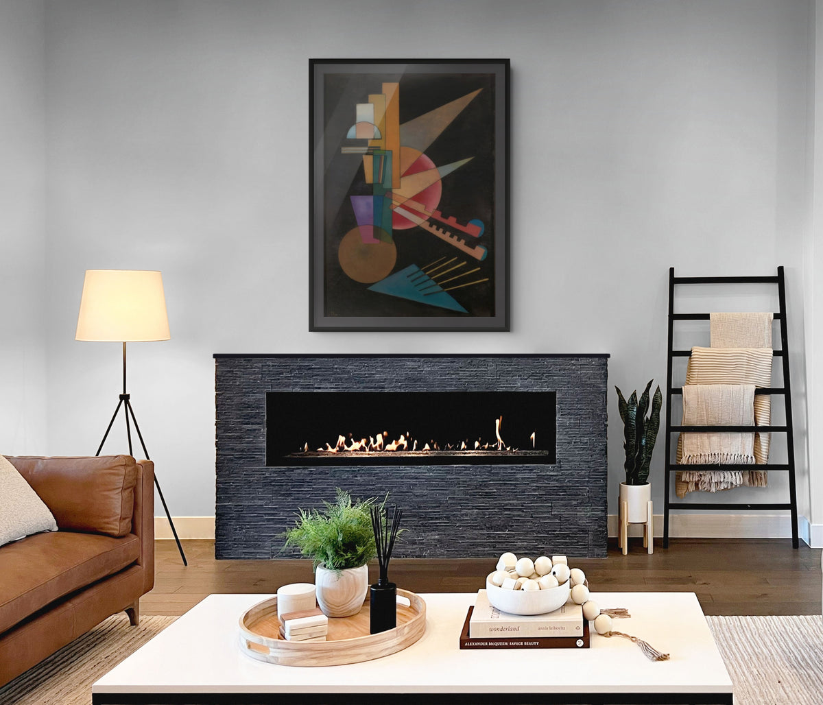 Couple à cheval - Vassily Kandinsky - Toile premium 430g (qualité galerie)