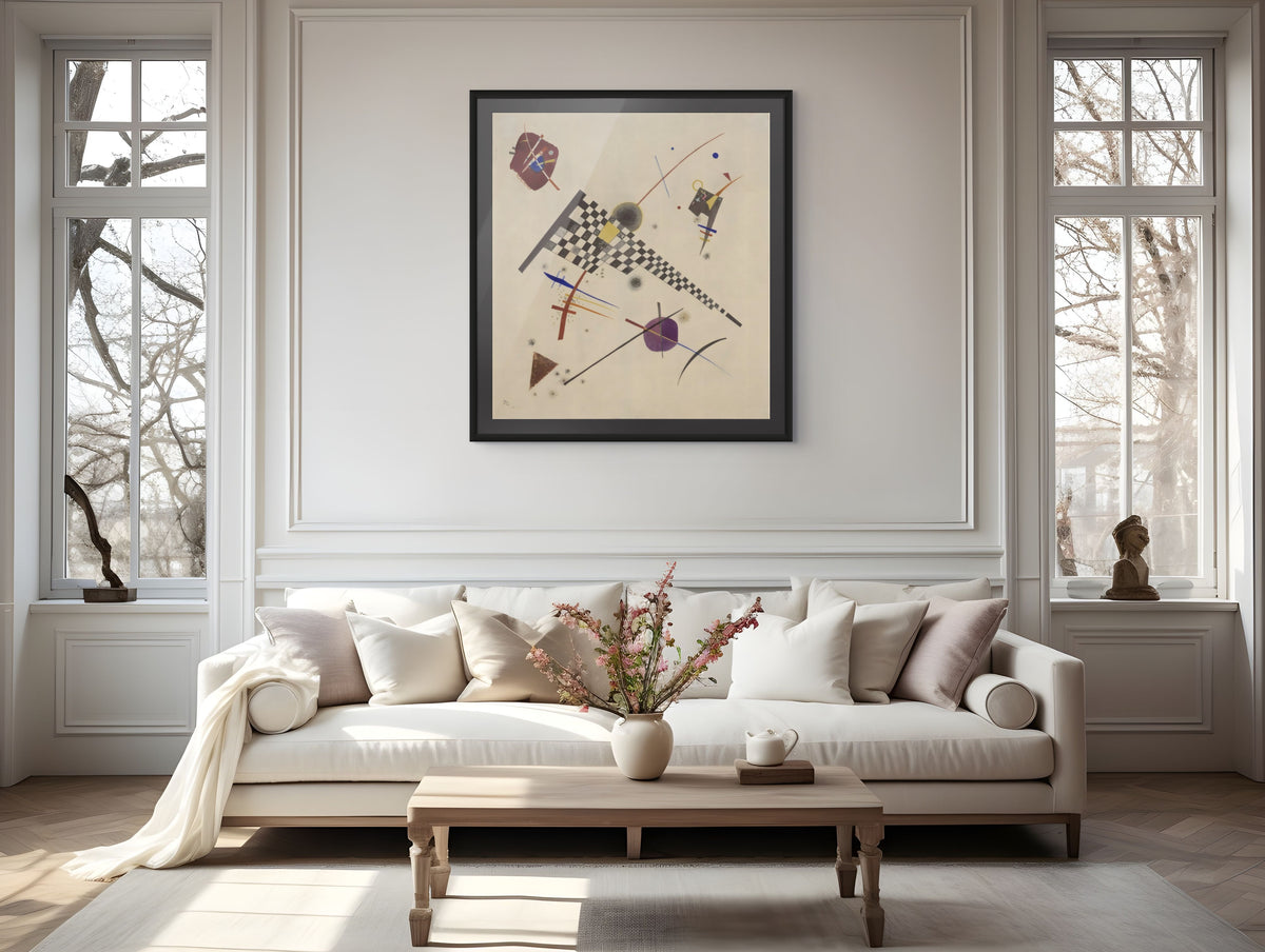 Couple on Horseback - Wassily Kandinsky - Premium 430g canvas (gallery quality)