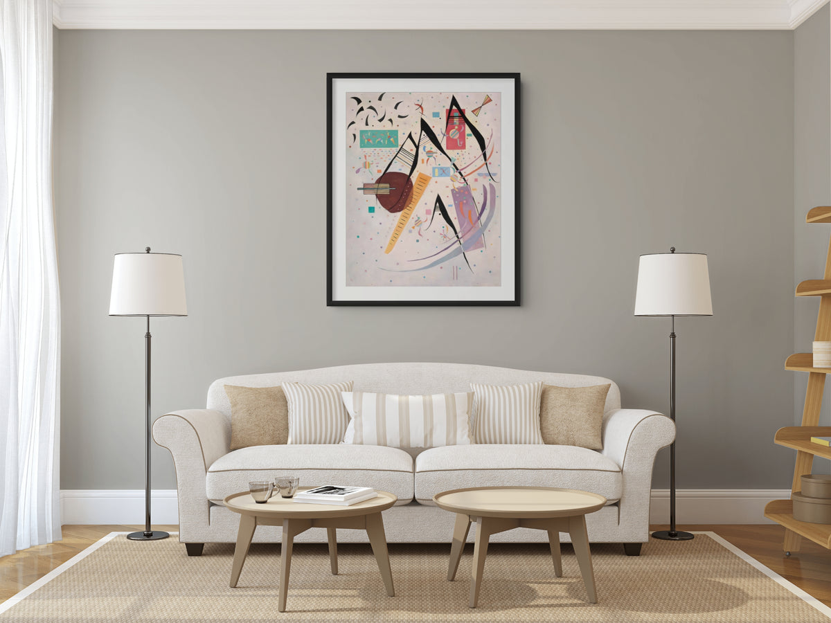 Couple on Horseback - Wassily Kandinsky - Premium 430g canvas (gallery quality)