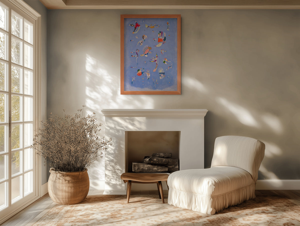 Couple à cheval - Vassily Kandinsky - Toile premium 430g (qualité galerie)