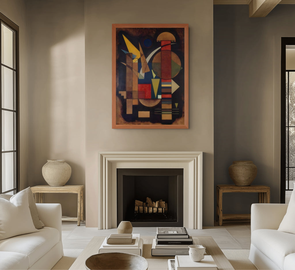 Couple à cheval - Vassily Kandinsky - Toile premium 430g (qualité galerie)