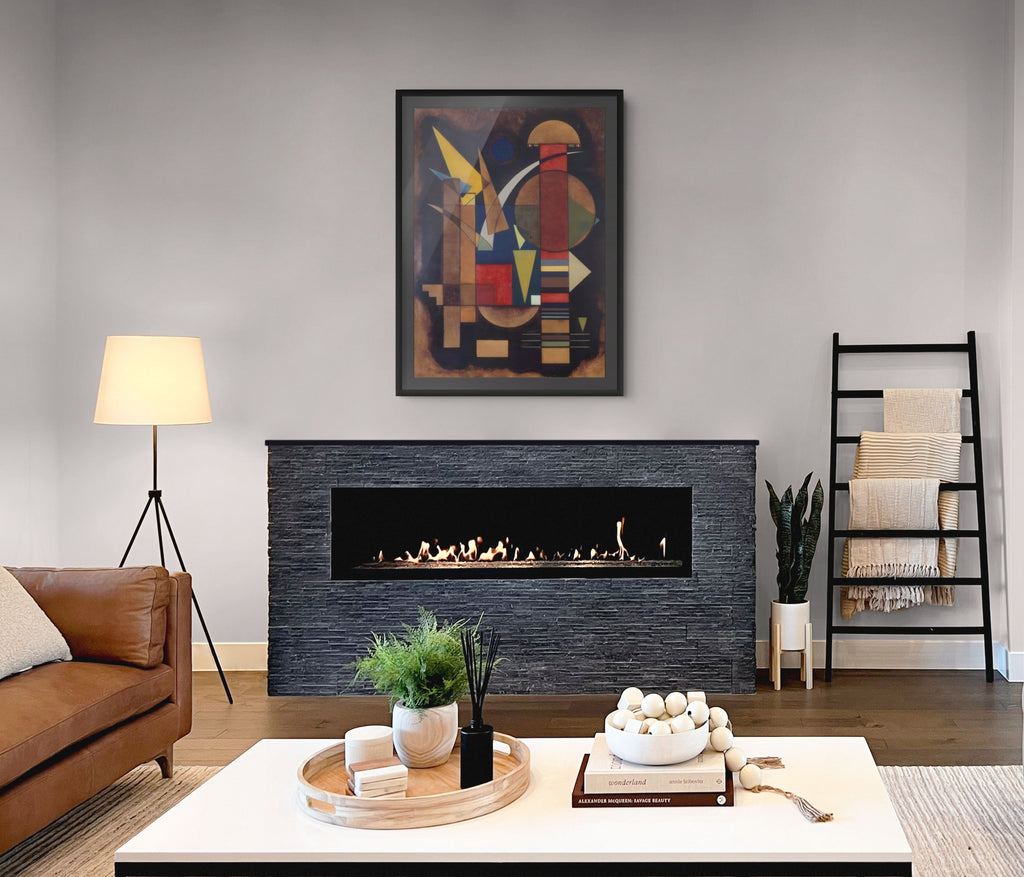 Couple à cheval - Vassily Kandinsky - Toile premium 430g (qualité galerie)