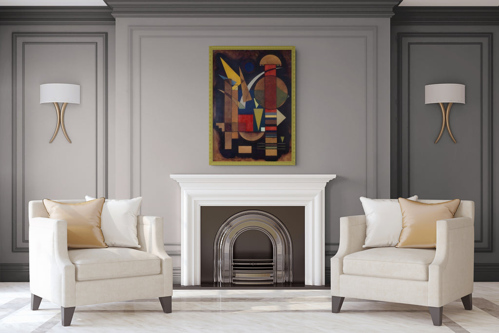 Couple à cheval - Vassily Kandinsky - Toile premium 430g (qualité galerie)