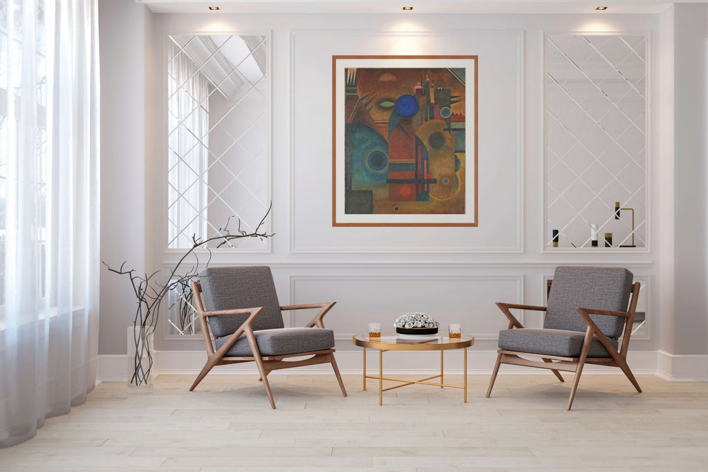 Couple à cheval - Vassily Kandinsky - Toile premium 430g (qualité galerie)