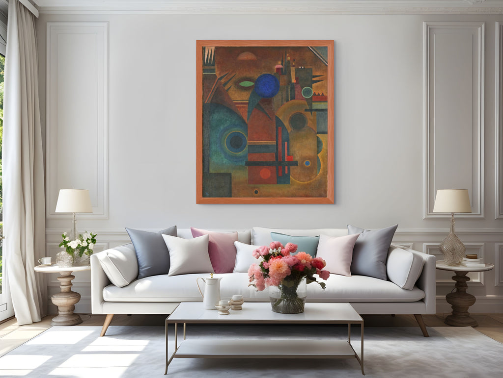 Couple à cheval - Vassily Kandinsky - Toile premium 430g (qualité galerie)