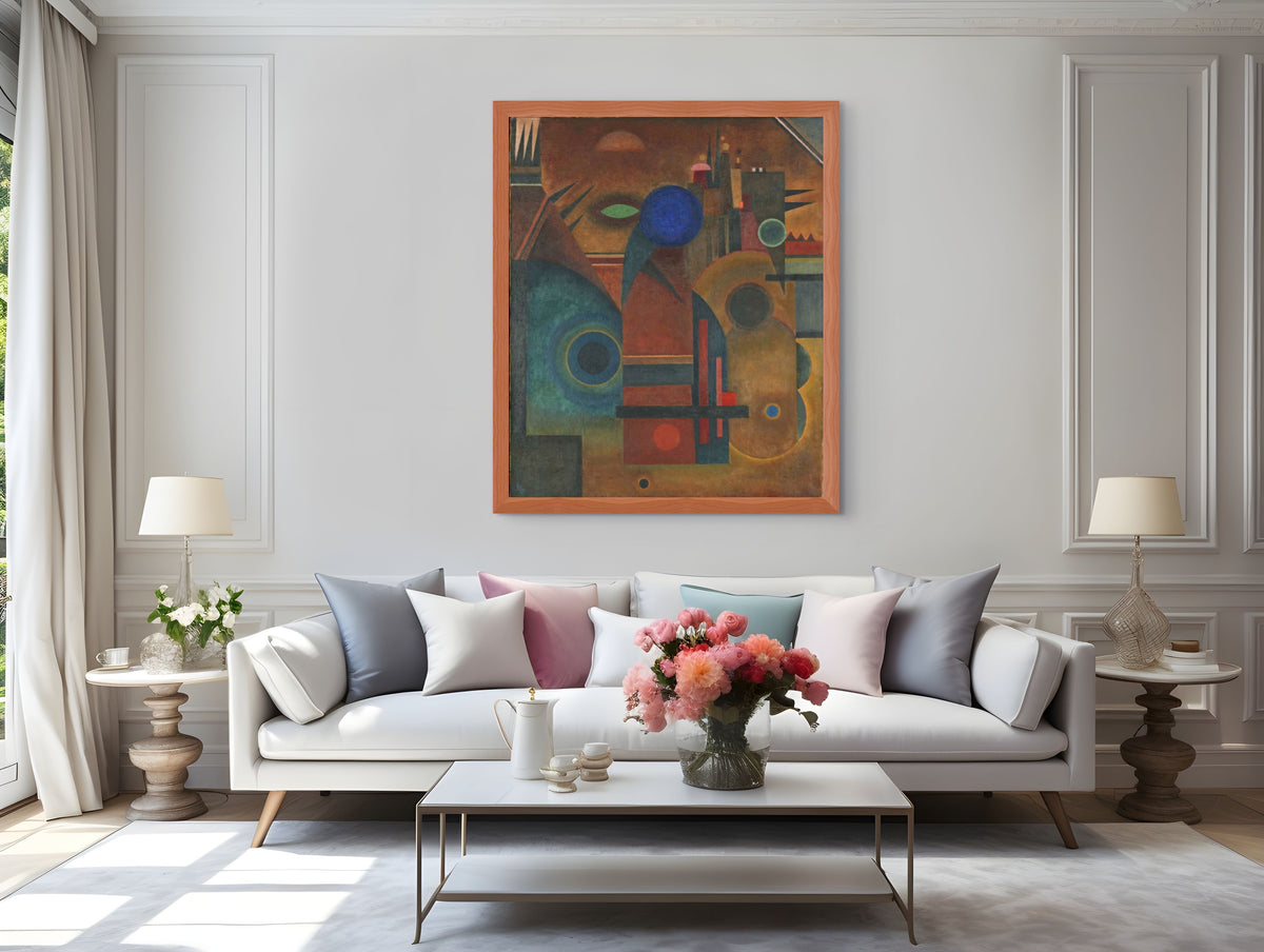 Couple à cheval - Vassily Kandinsky - Toile premium 430g (qualité galerie)