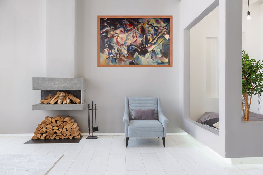 Composición VI - Wassily Kandinsky - Lienzo premium 430g (calidad de galeria)
