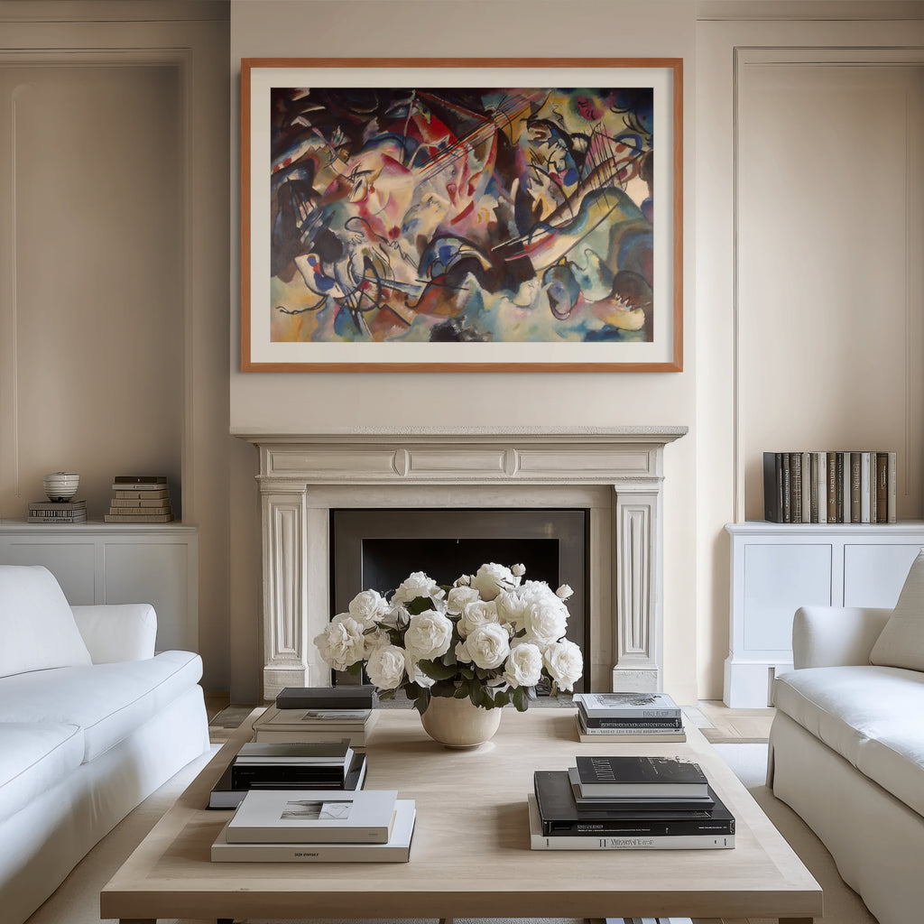 Composición VI - Wassily Kandinsky - Lienzo premium 430g (calidad de galeria)