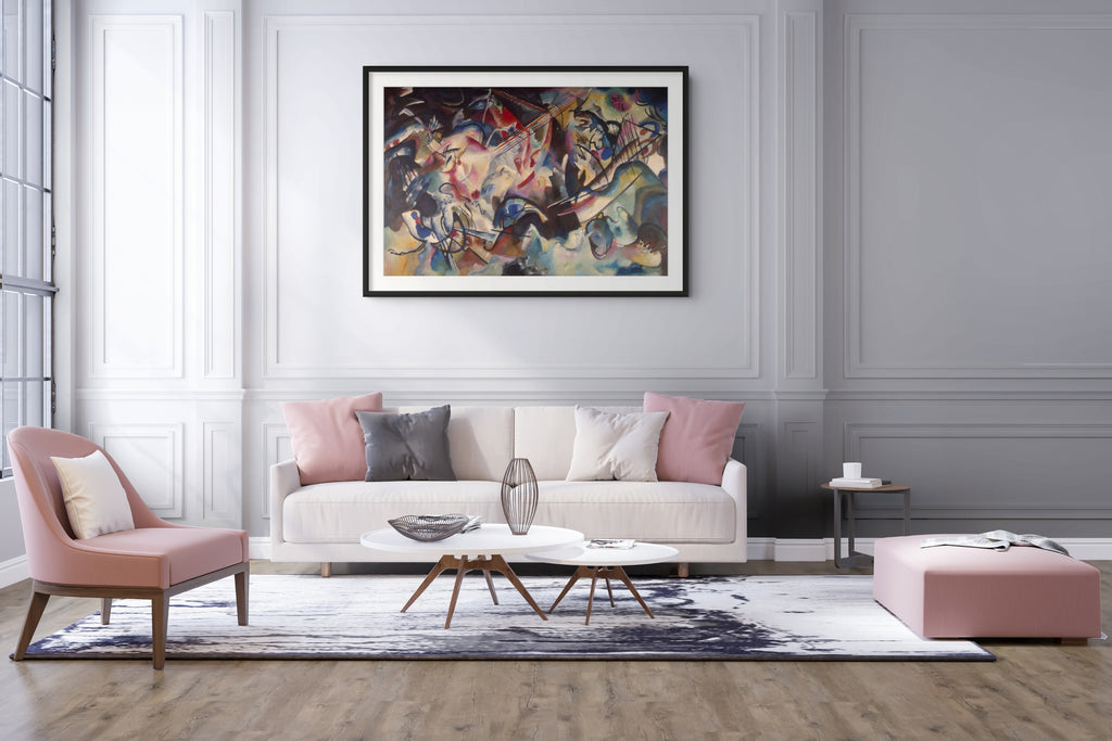 Composición VI - Wassily Kandinsky - Lienzo premium 430g (calidad de galeria)