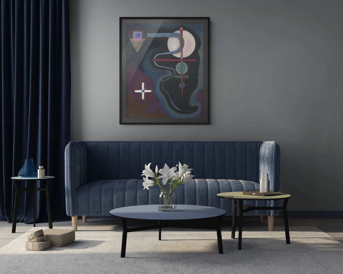 Couple on Horseback - Wassily Kandinsky - Premium 430g canvas (gallery quality)