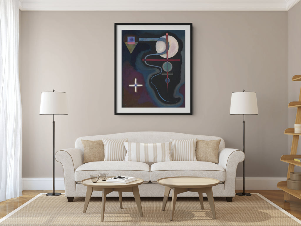 Couple on Horseback - Wassily Kandinsky - Premium 430g canvas (gallery quality)