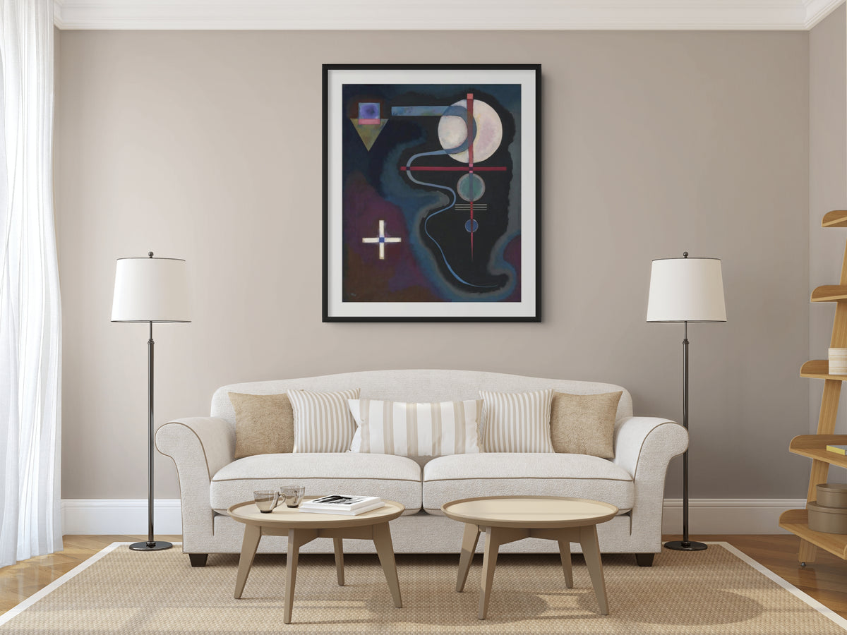 Couple on Horseback - Wassily Kandinsky - Premium 430g canvas (gallery quality)