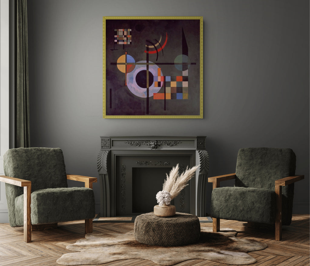 Couple à cheval - Vassily Kandinsky - Toile premium 430g (qualité galerie)
