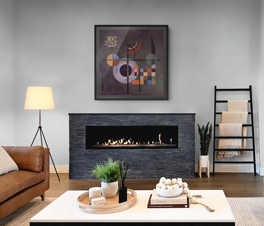 Couple à cheval - Vassily Kandinsky - Toile premium 430g (qualité galerie)