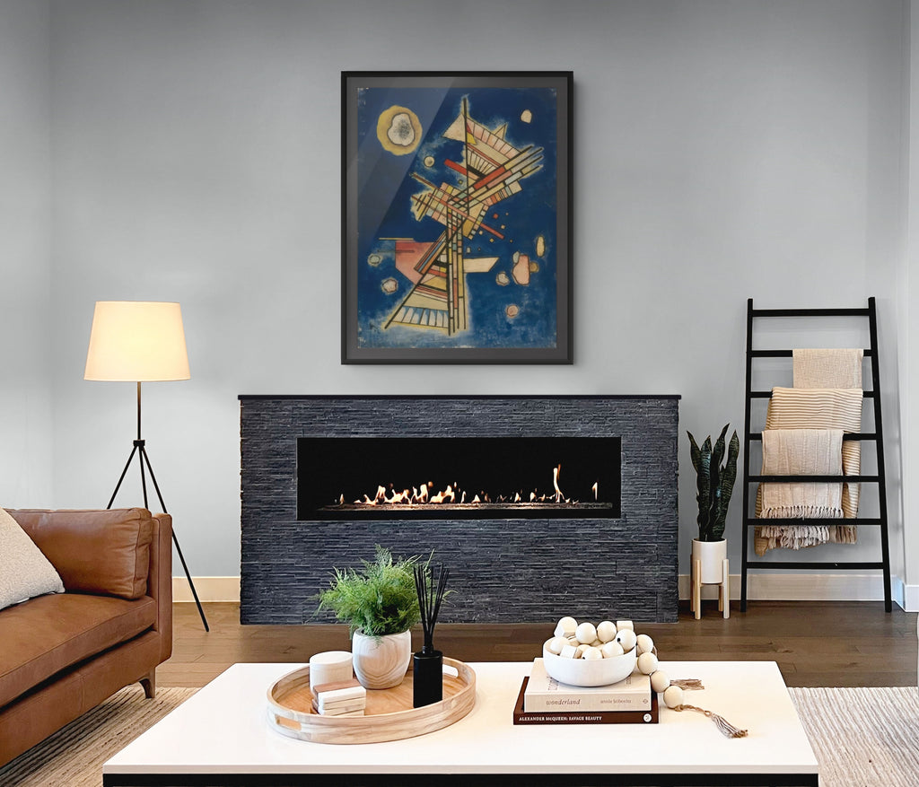 Couple on Horseback - Wassily Kandinsky - Premium 430g canvas (gallery quality)