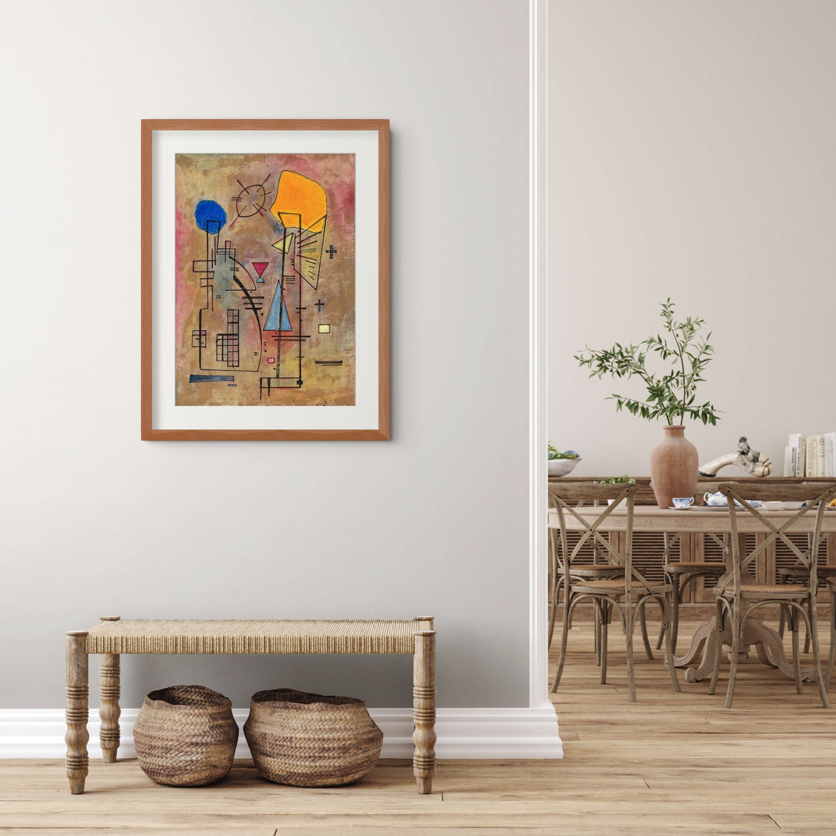 Un deux - Wassily Kandinsky - Toile premium 430g (qualité galerie)