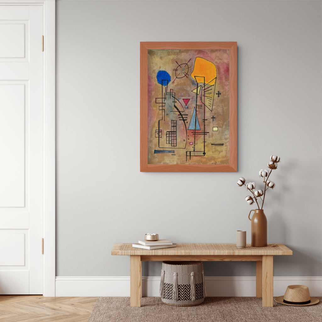 Un deux - Wassily Kandinsky - Toile premium 430g (qualité galerie)
