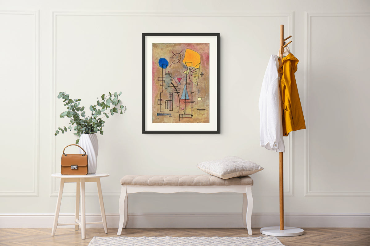 Un deux - Wassily Kandinsky - Toile premium 430g (qualité galerie)