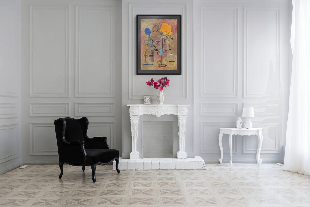 Un deux - Wassily Kandinsky - Toile premium 430g (qualité galerie)