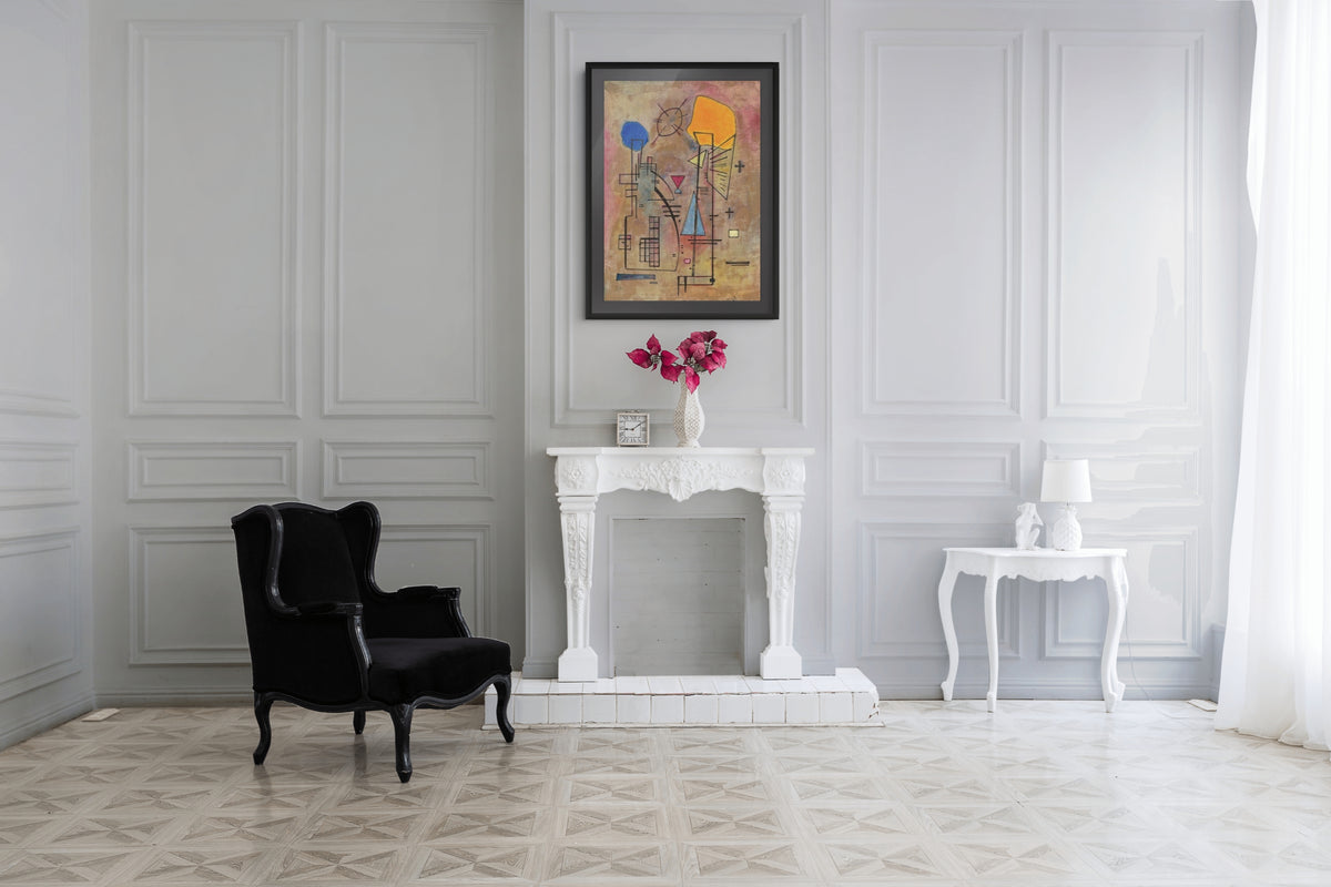 Un deux - Wassily Kandinsky - Toile premium 430g (qualité galerie)