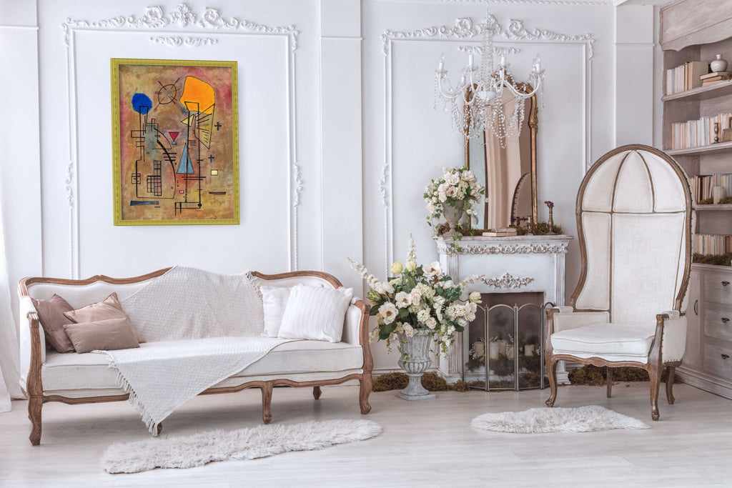Un deux - Wassily Kandinsky - Toile premium 430g (qualité galerie)