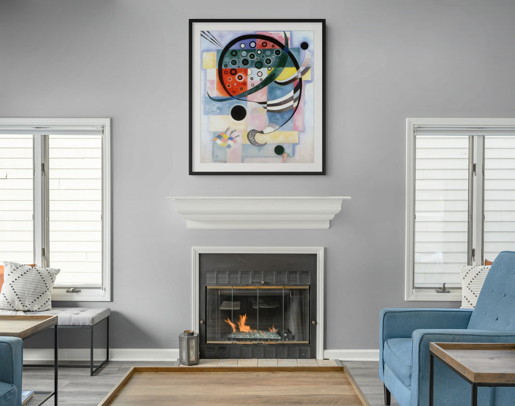 Couple à cheval - Vassily Kandinsky - Toile premium 430g (qualité galerie)