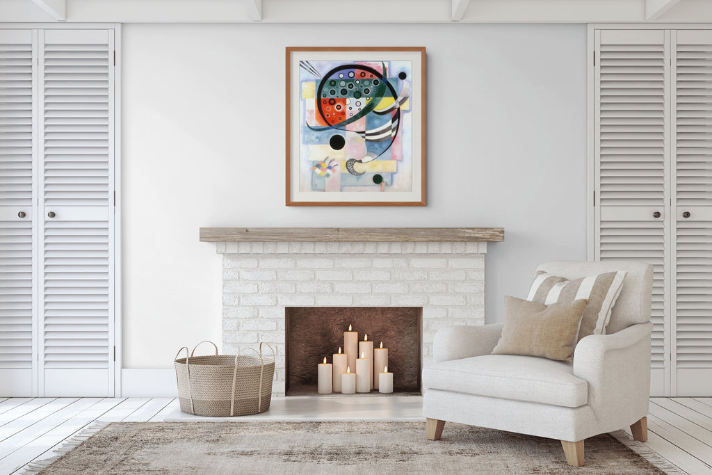 Couple à cheval - Vassily Kandinsky - Toile premium 430g (qualité galerie)