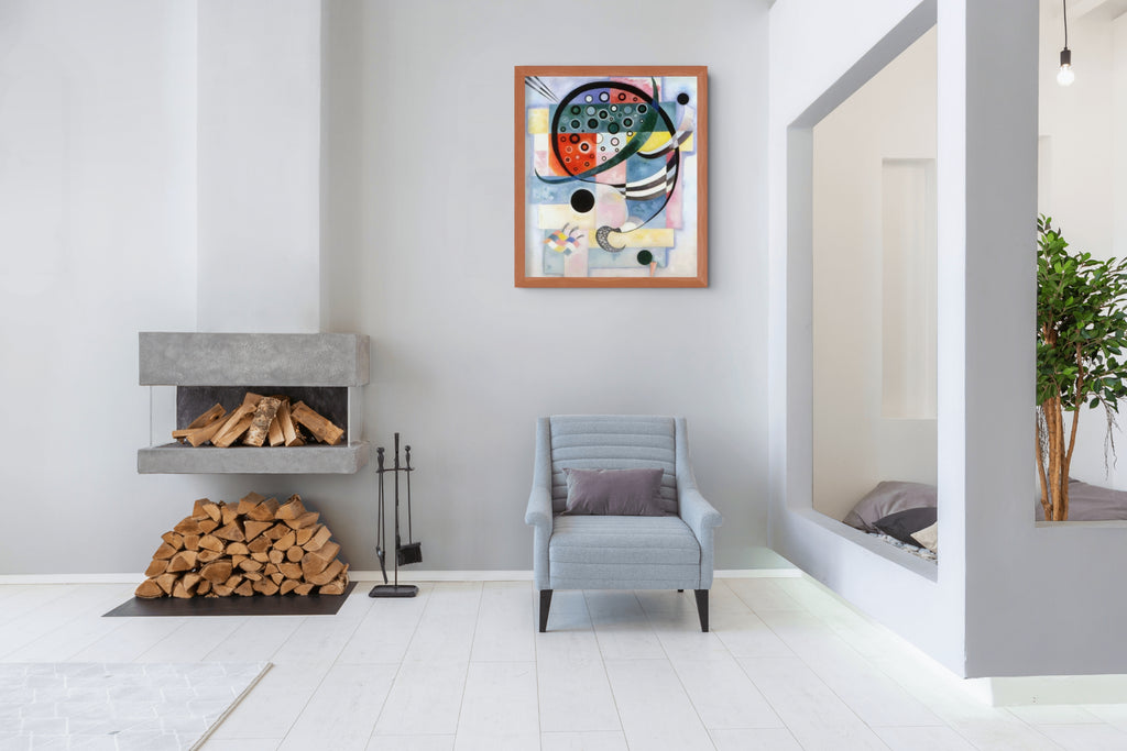 Couple à cheval - Vassily Kandinsky - Toile premium 430g (qualité galerie)