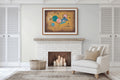 Rosa fusionado - Wassily Kandinsky - Lienzo premium 430g (calidad de galeria)