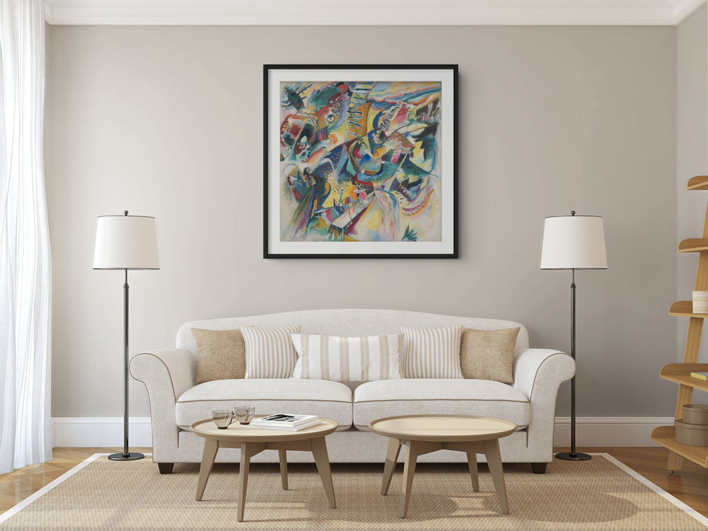 Improvisation Klamm - Wassily Kandinsky - 430g Premium Canvas (gallery quality)