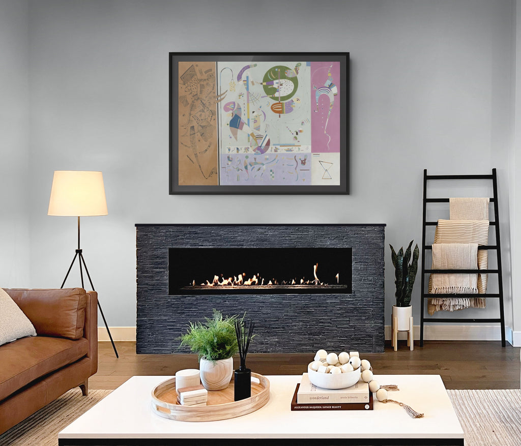 Couple à cheval - Vassily Kandinsky - Toile premium 430g (qualité galerie)