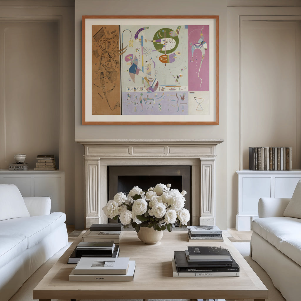 Couple à cheval - Vassily Kandinsky - Toile premium 430g (qualité galerie)