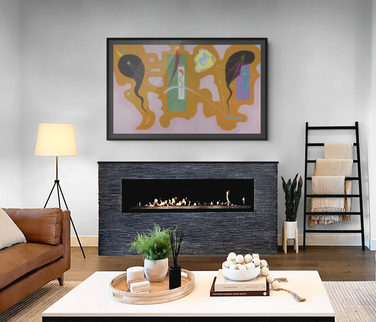 Verde penetrante - Wassily Kandinsky - Lienzo premium 430g (calidad de galeria)