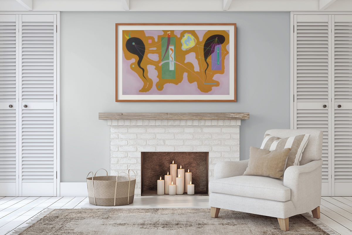 Verde penetrante - Wassily Kandinsky - Lienzo premium 430g (calidad de galeria)